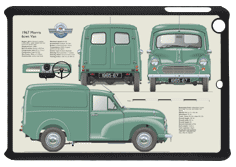 Morris Minor 6cwt Van 1965-70 Small Tablet Covers